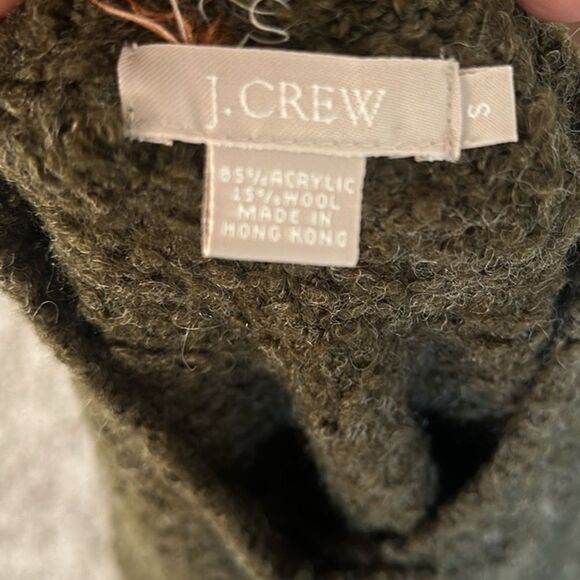 J, Crew Vintage Wool Blend Cardigan Women’s Sweater S - Picture 4 of 5